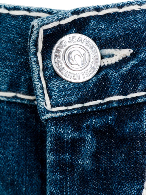 Джинсы с потертостями TRUE RELIGION