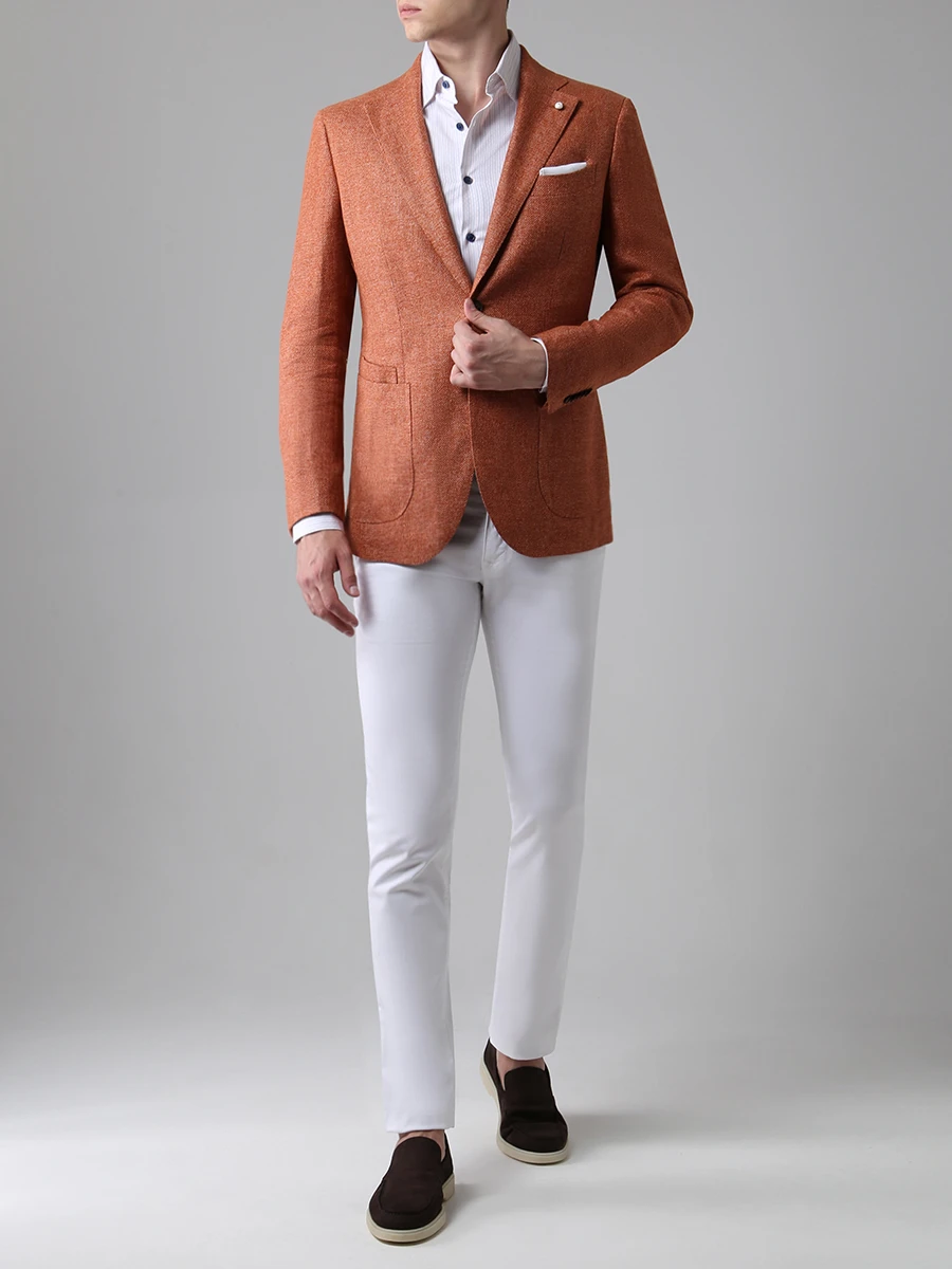 Рубашка Slim Fit хлопковая
