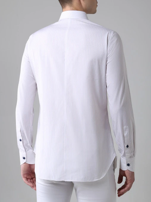 Рубашка Slim Fit хлопковая ANDREA CAMPAGNA