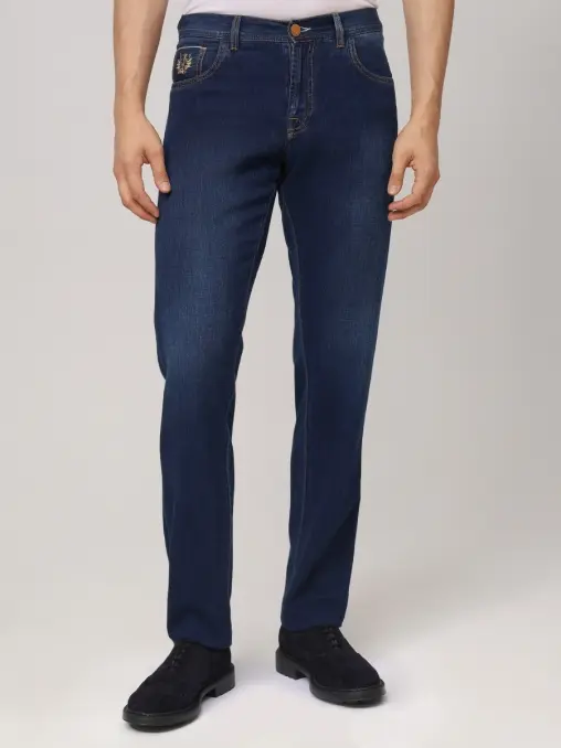 Джинсы Slim Fit хлопковые SCISSOR SCRIPTOR