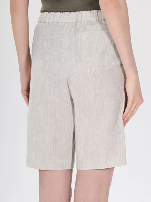 Льняные шорты LORO PIANA