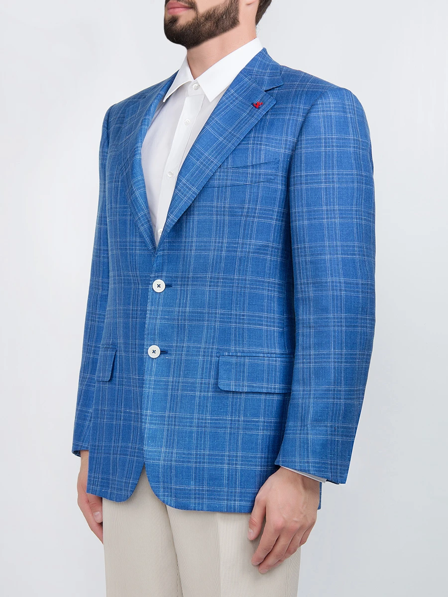 Пиджак в клетку