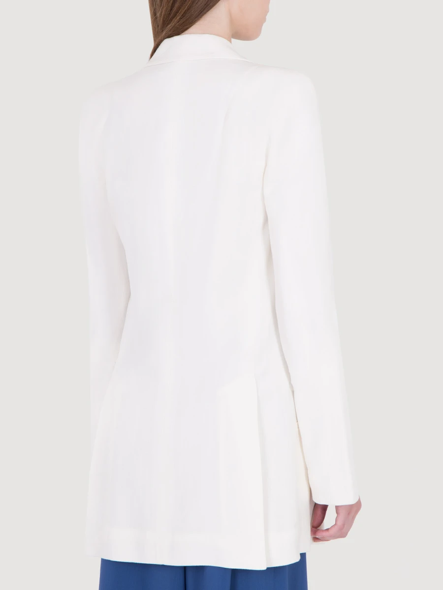 Пиджак белый классический