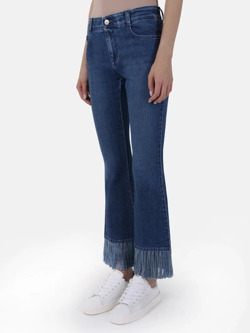 Хлопковые джинсы STELLA MCCARTNEY