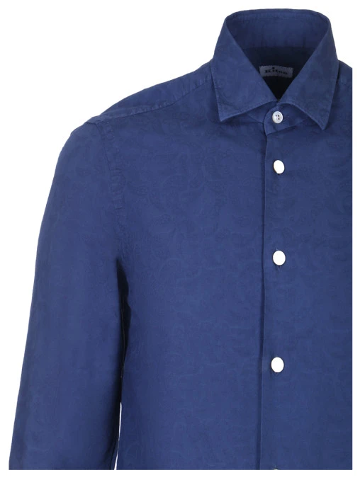 Рубашка хлопковая Regular Fit KITON