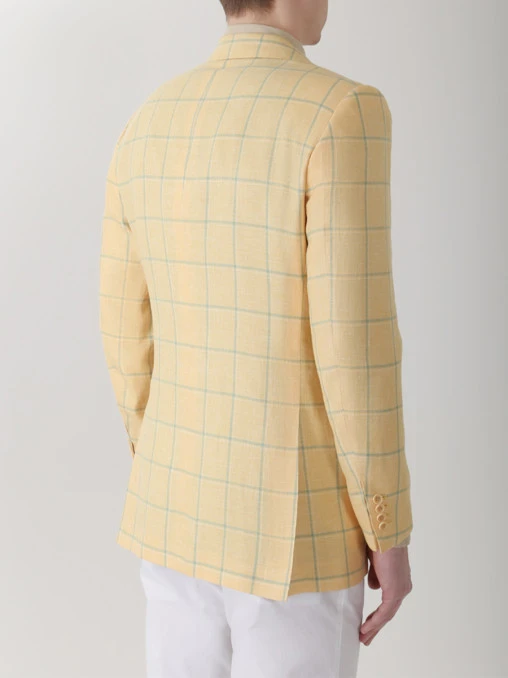 Пиджак классический в клетку KITON