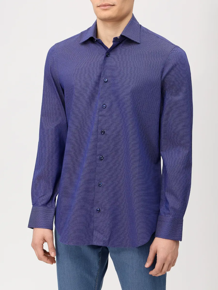 Рубашка Regular Fit хлопковая
