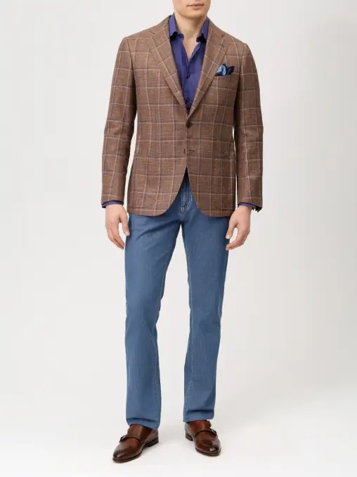 Рубашка Regular Fit хлопковая CESARE ATTOLINI