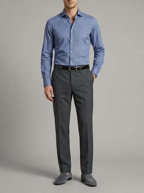 Хлопковая рубашка CESARE ATTOLINI