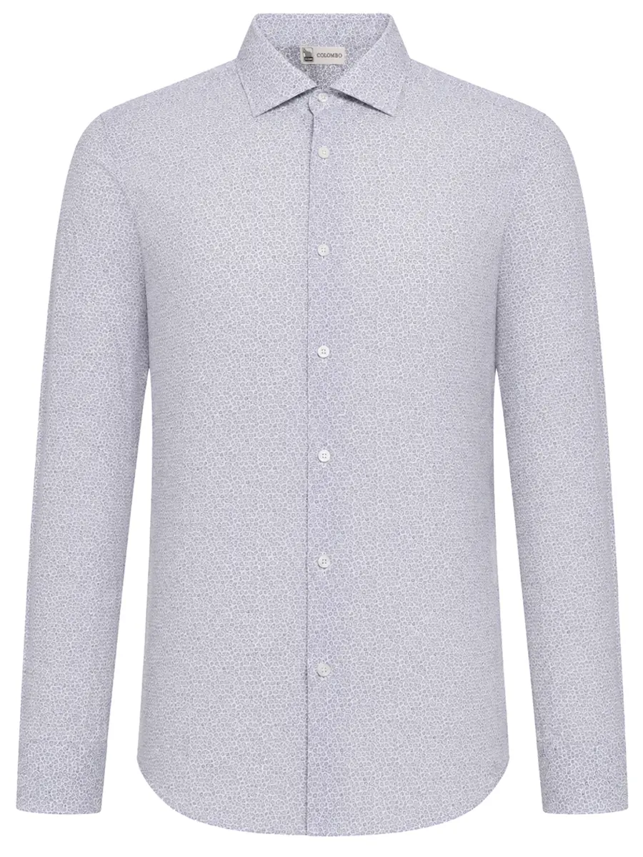 Рубашка Slim Fit хлопковая
