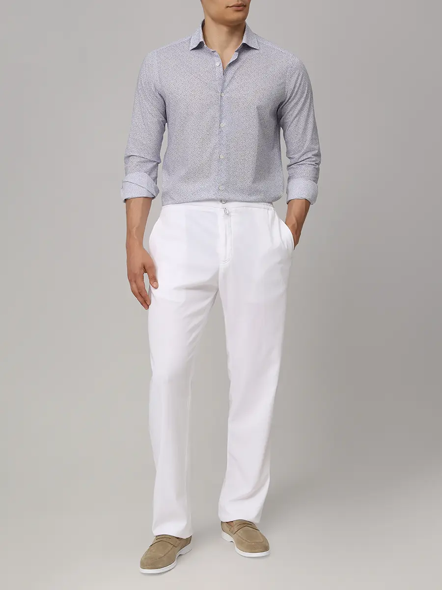 Рубашка Slim Fit хлопковая