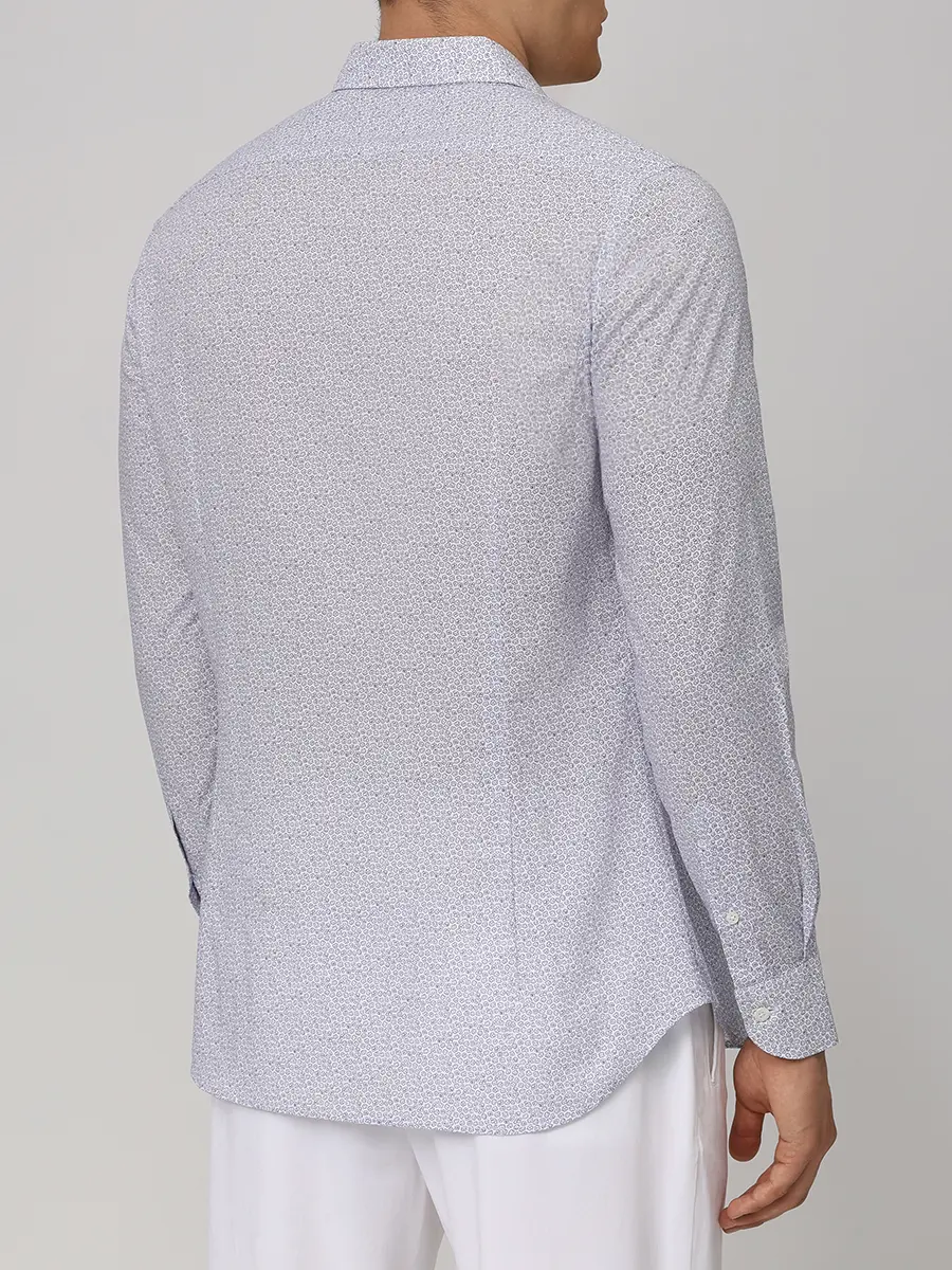 Рубашка Slim Fit хлопковая