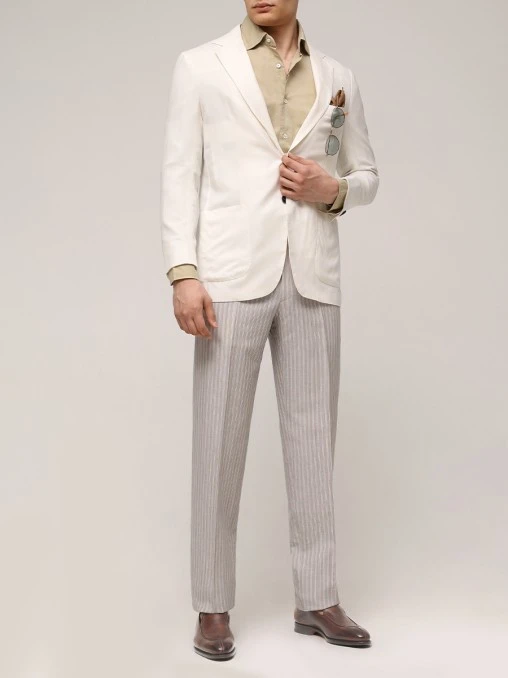 Рубашка Slim Fit хлопковая COLOMBO