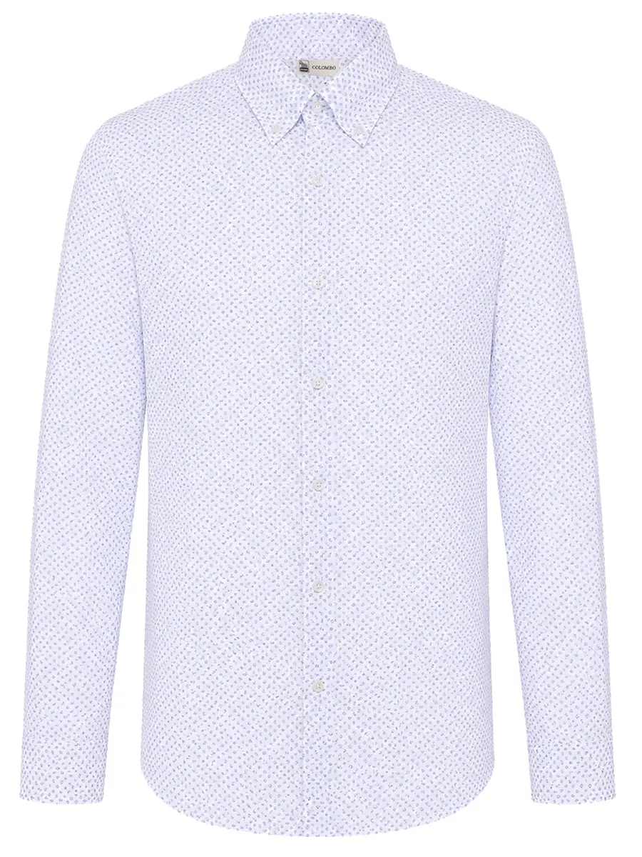 Рубашка Slim Fit хлопковая