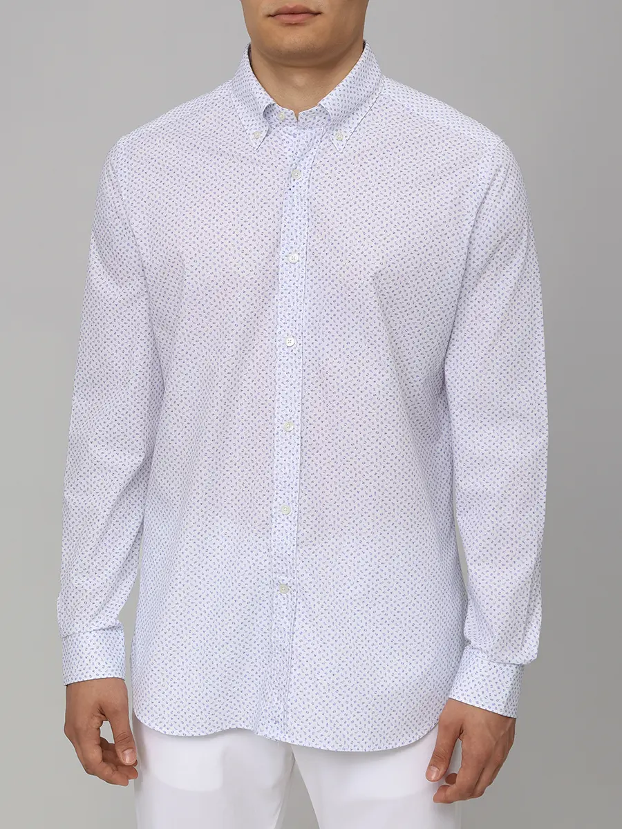 Рубашка Slim Fit хлопковая