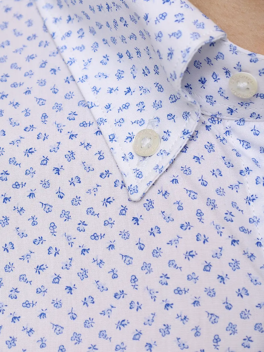 Рубашка Slim Fit хлопковая