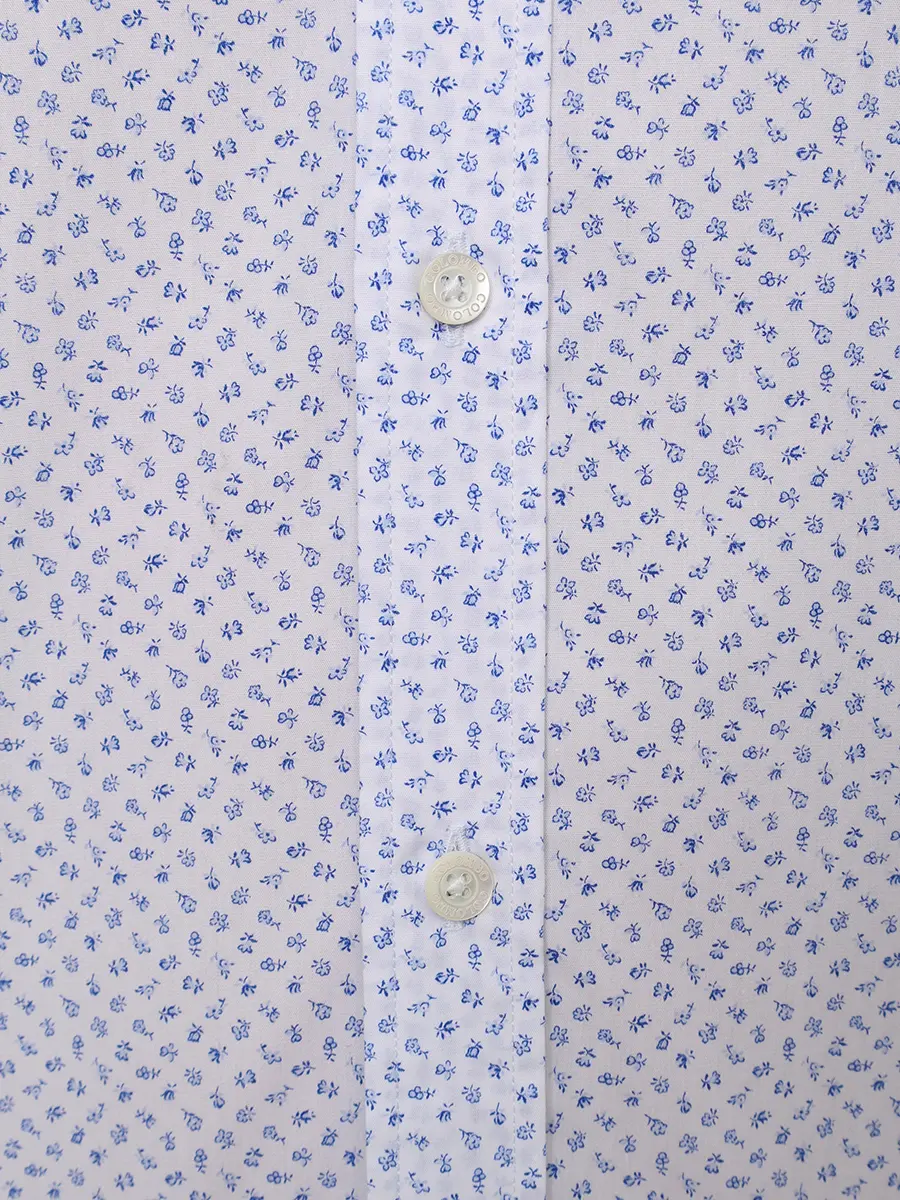 Рубашка Slim Fit хлопковая
