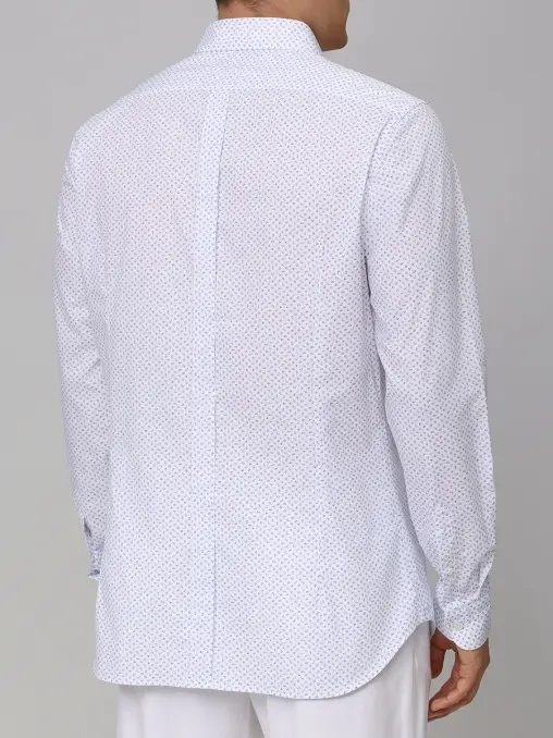 Рубашка Slim Fit хлопковая COLOMBO