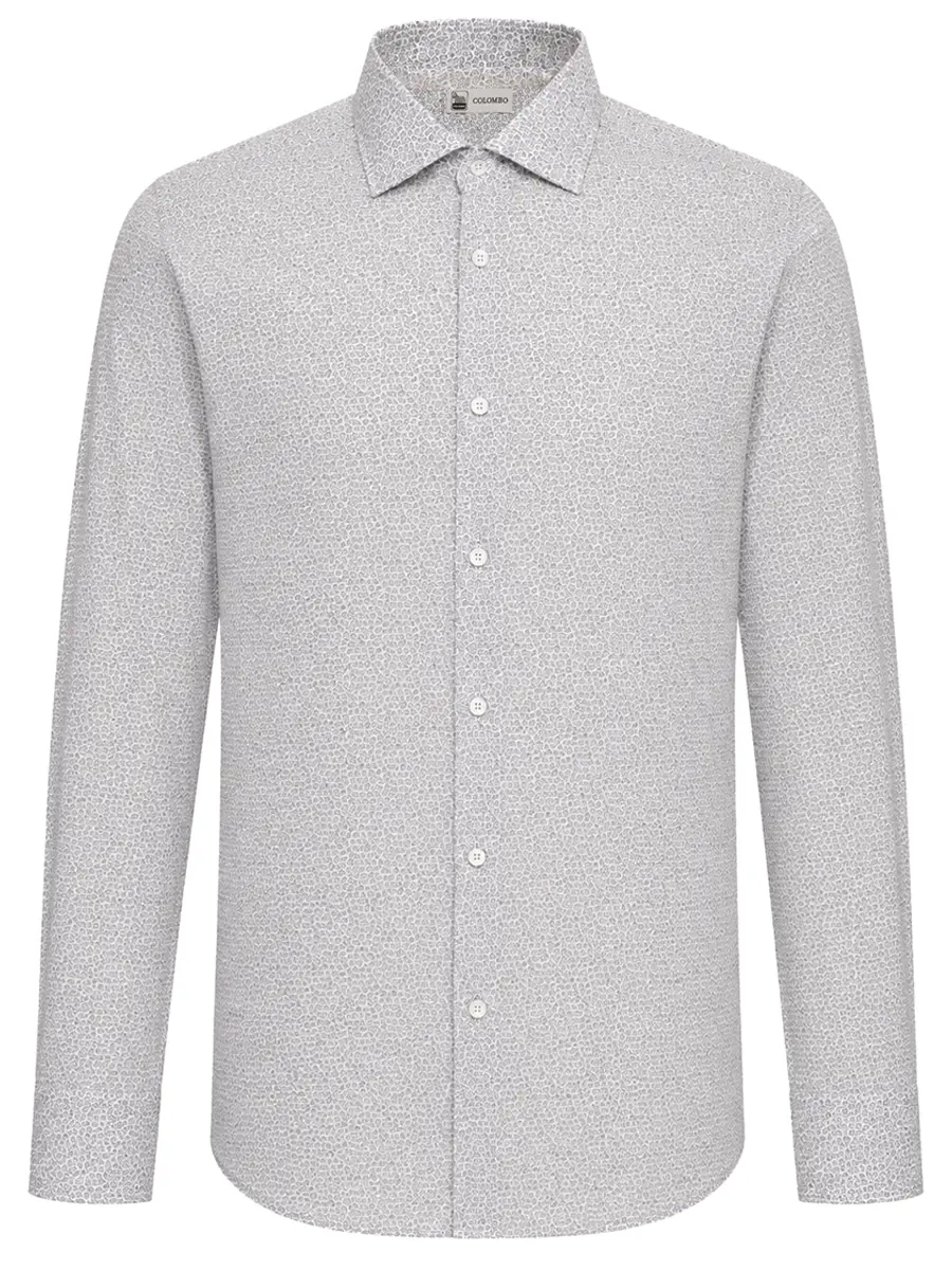 Рубашка Slim Fit хлопковая