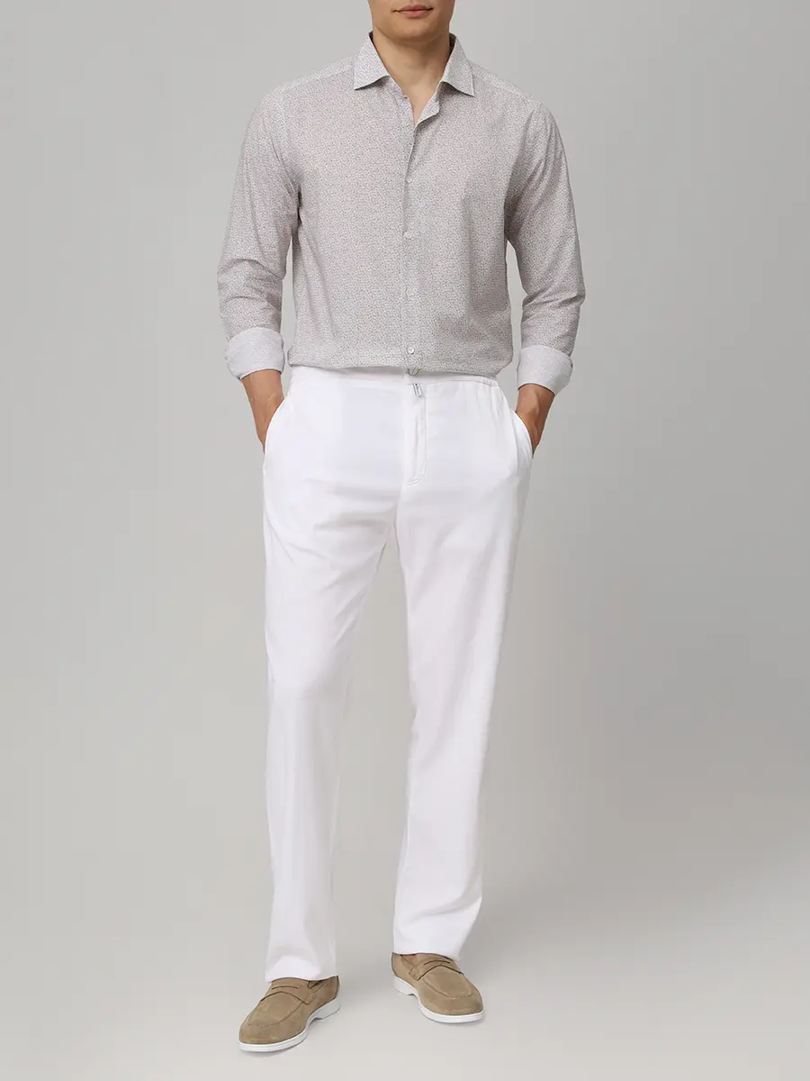 Рубашка Slim Fit хлопковая