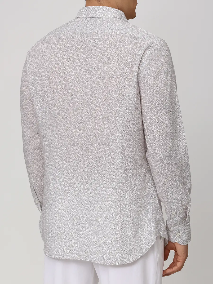 Рубашка Slim Fit хлопковая