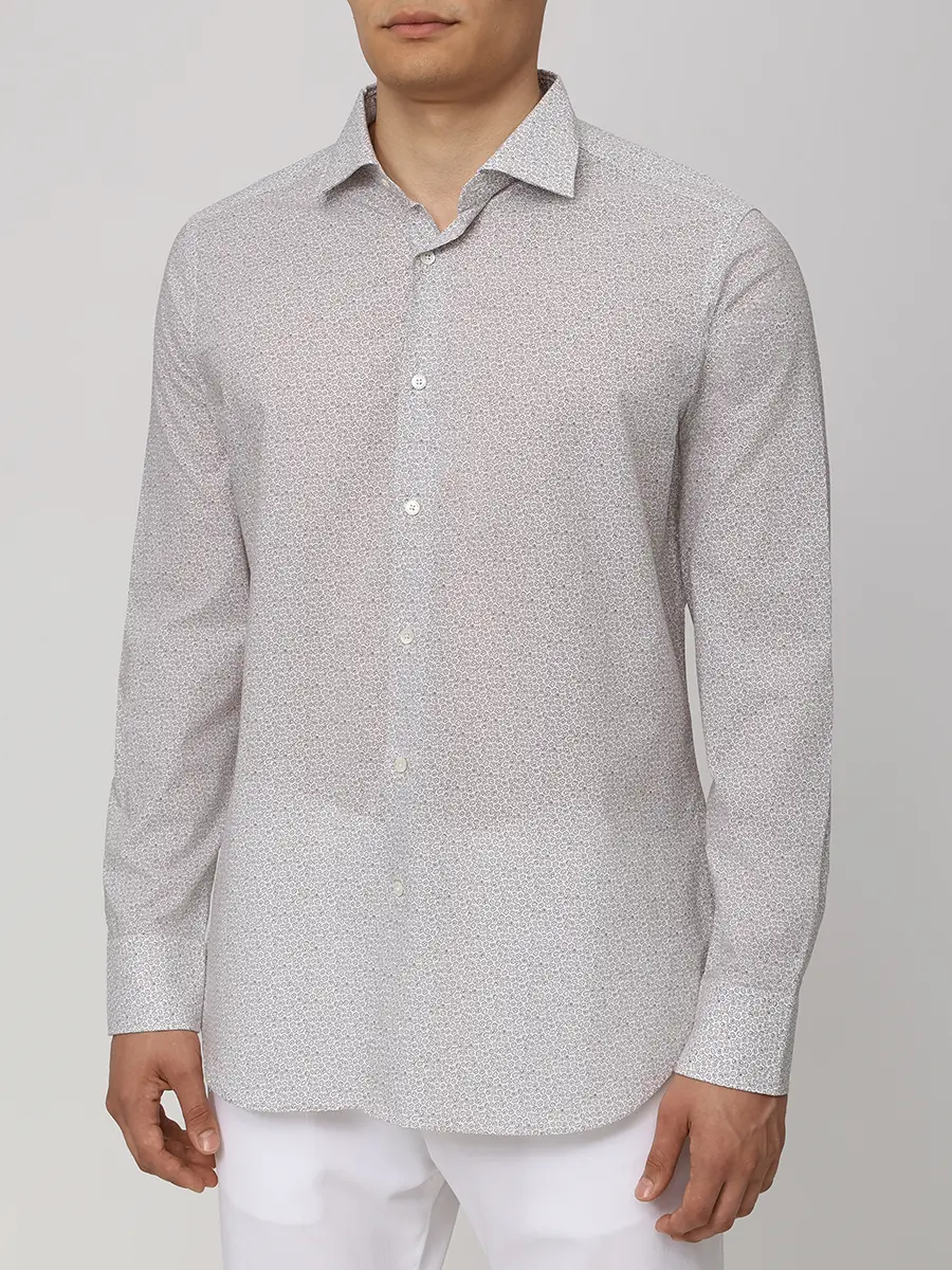 Рубашка Slim Fit хлопковая