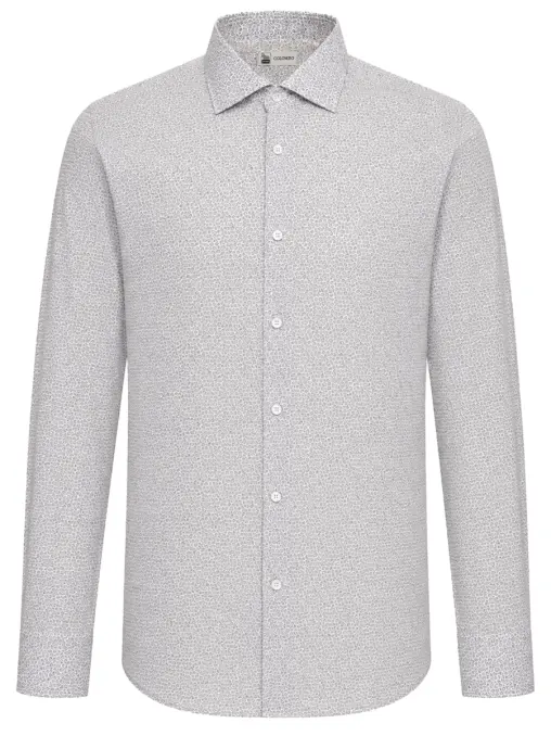 Рубашка Slim Fit хлопковая COLOMBO