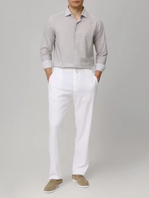 Рубашка Slim Fit хлопковая COLOMBO