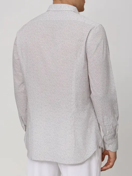 Рубашка Slim Fit хлопковая COLOMBO