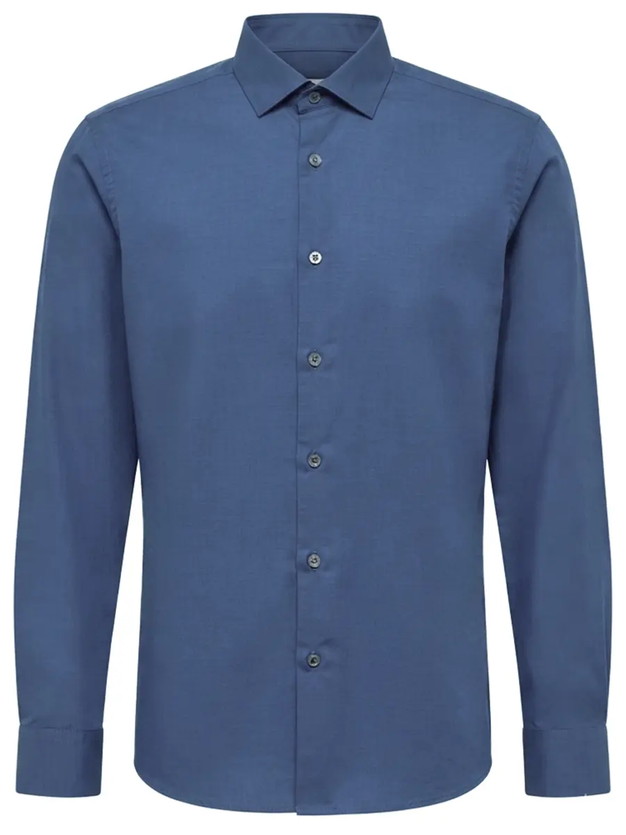 Рубашка Slim Fit хлопковая