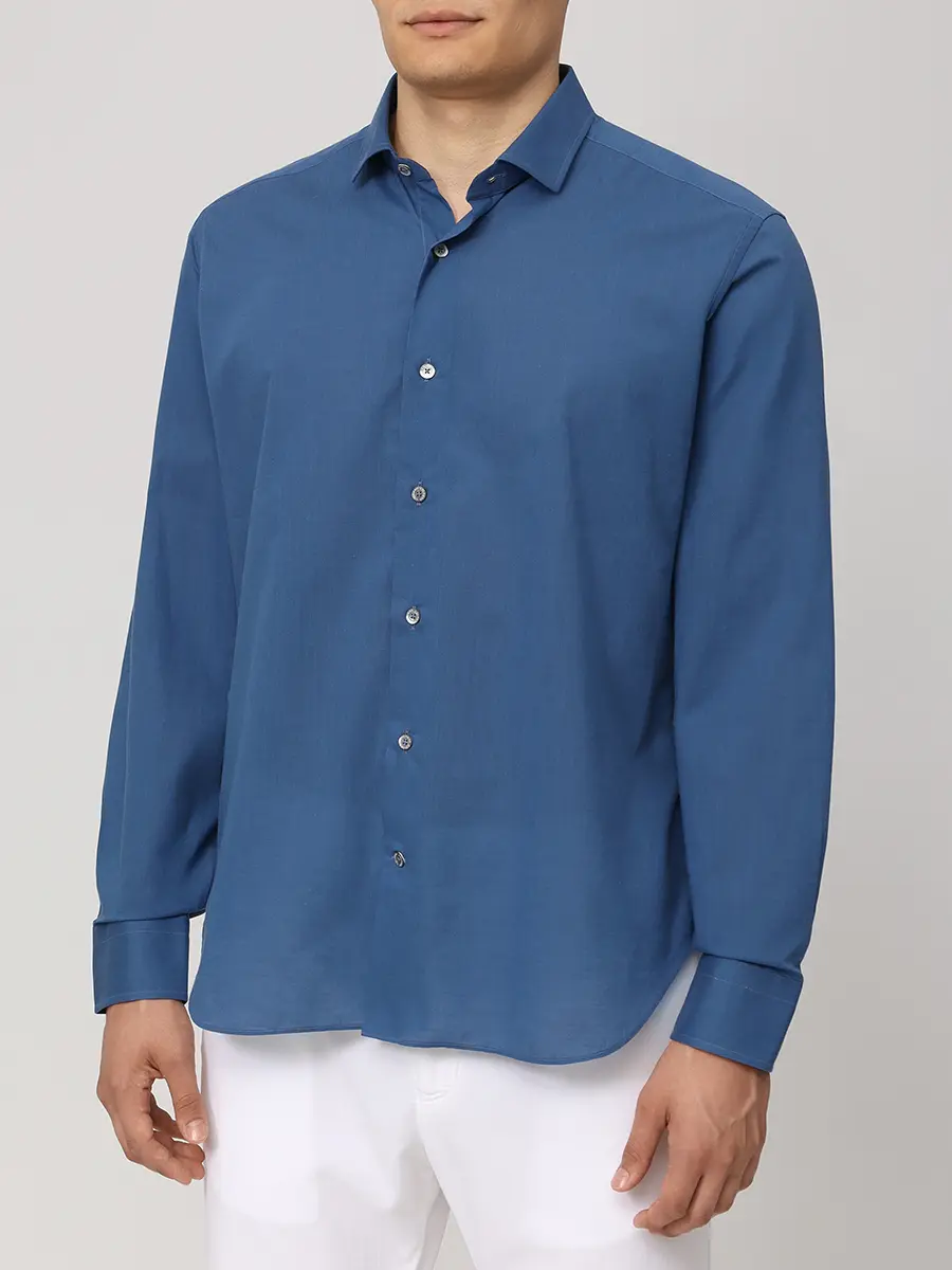 Рубашка Slim Fit хлопковая