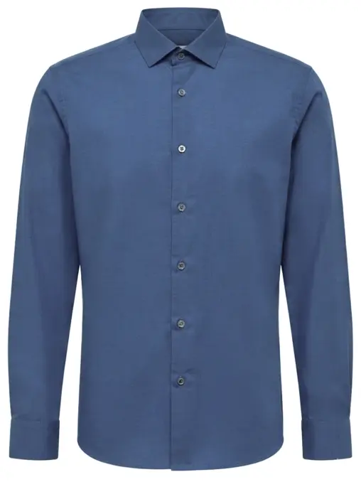 Рубашка Slim Fit хлопковая COLOMBO