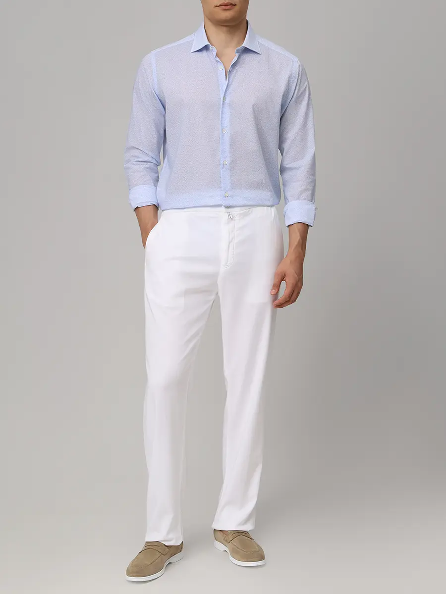 Рубашка Slim Fit хлопковая