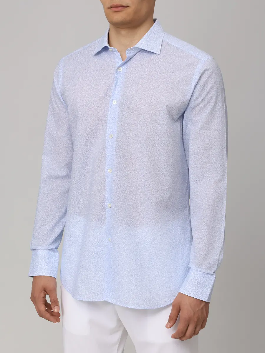 Рубашка Slim Fit хлопковая