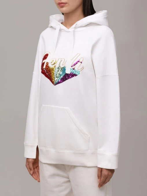 Худи хлопковое FENDI