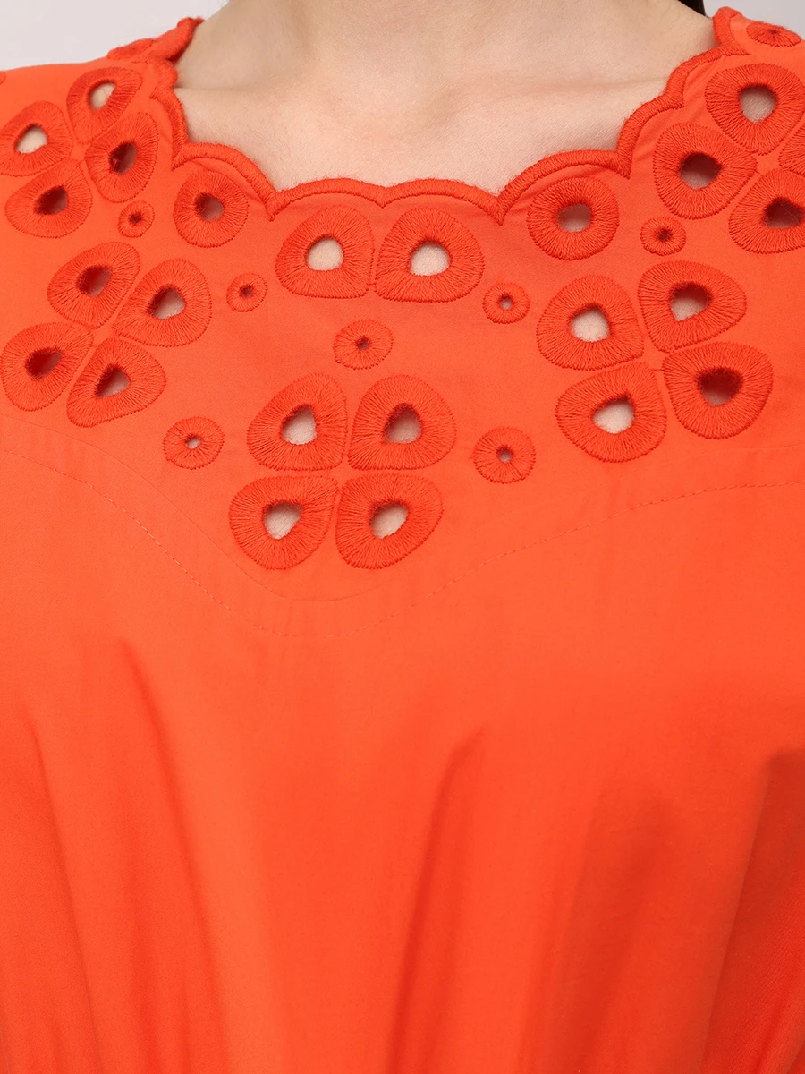 Платье хлопковое