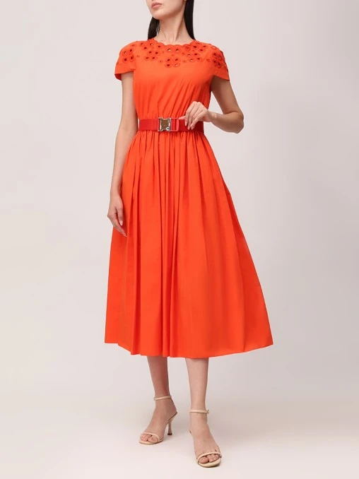 Платье хлопковое FENDI