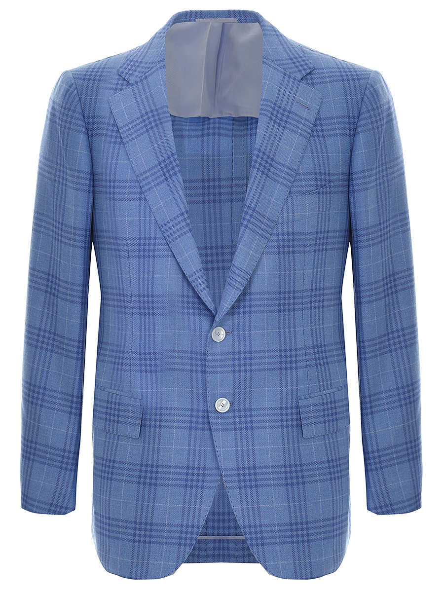 Пиджак кашемировый в клетку
