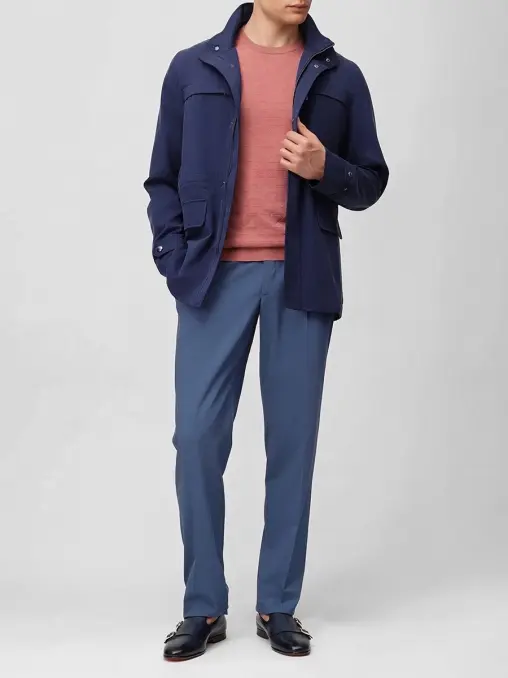 Джемпер кашемировый базовый CESARE ATTOLINI