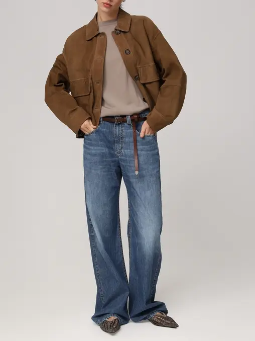Футболка из шерсти BRUNELLO CUCINELLI
