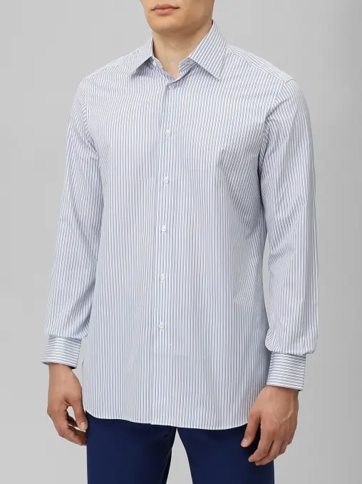 Рубашка Slim Fit хлопковая BRIONI