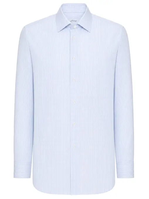 Рубашка Slim Fit хлопковая BRIONI