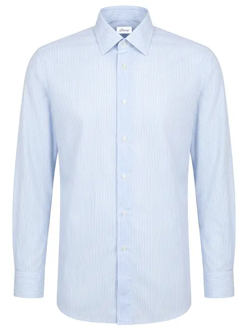 Рубашка Slim Fit хлопковая BRIONI