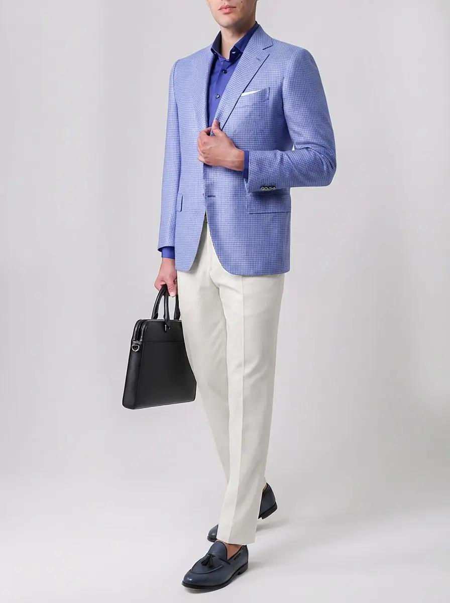 Шелковый пиджак