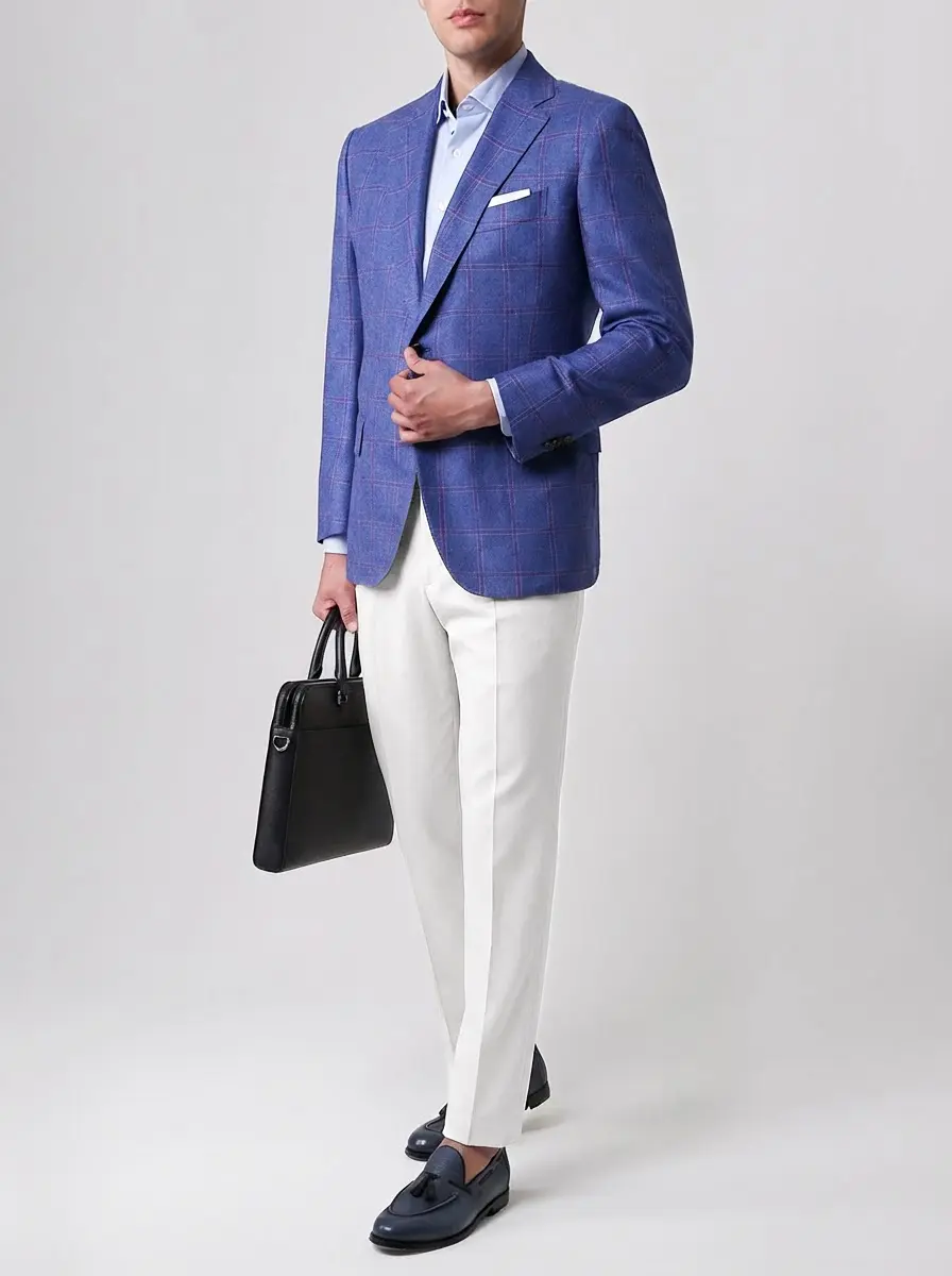 Пиджак из шелка и кашемира