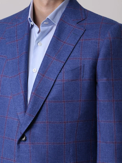 Пиджак из шелка и кашемира CESARE ATTOLINI