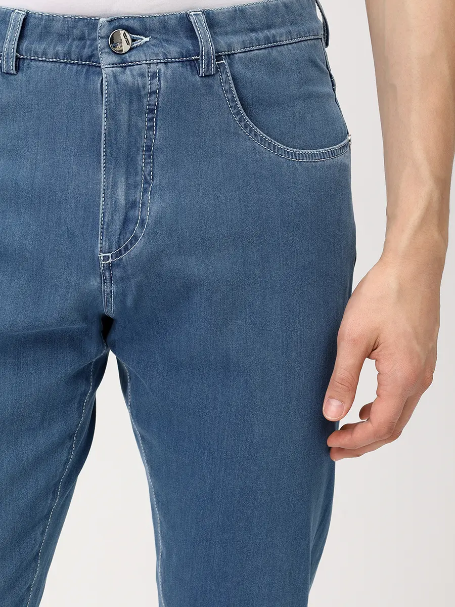 Джинсы хлопковые