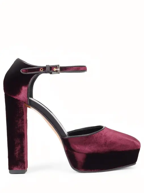 Туфли бархатные ETRO