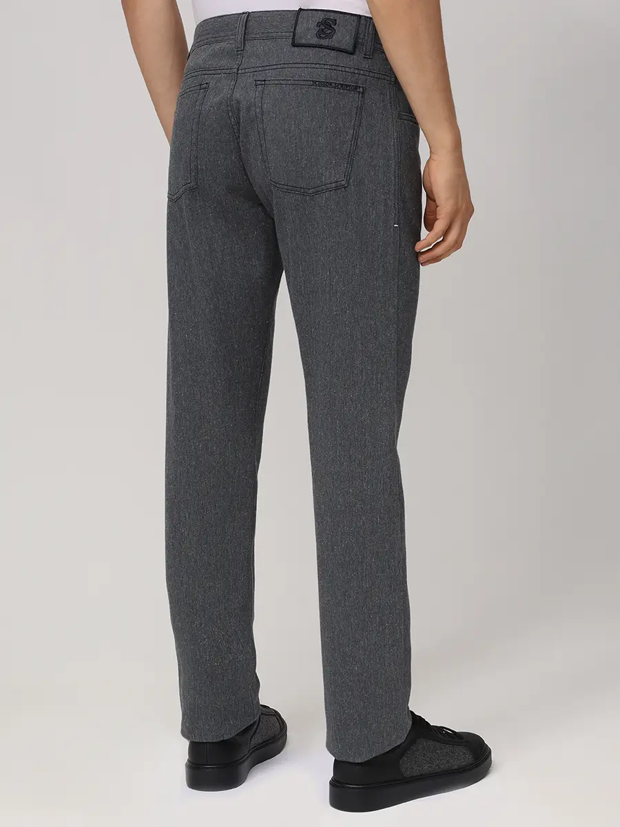 Джинсы Slim Fit хлопковые