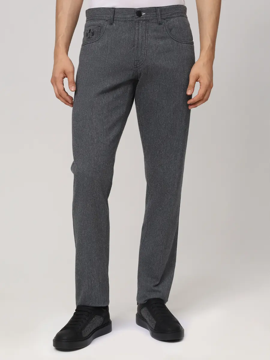 Джинсы Slim Fit хлопковые